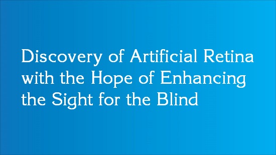 artificial retina discovery