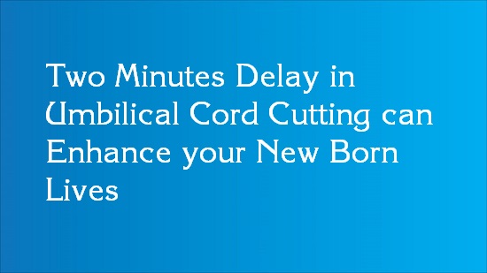 umbilical cord cutting delay
