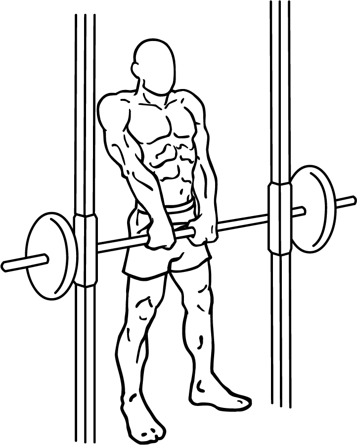 wednesday-gym-workout-schedule-smith-machine-shrugs
