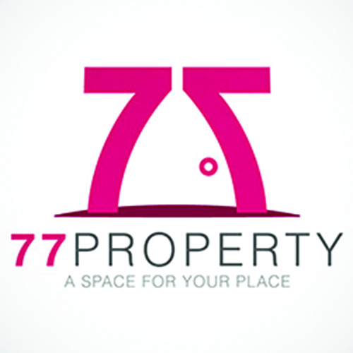 77property real estate logo designs ideas