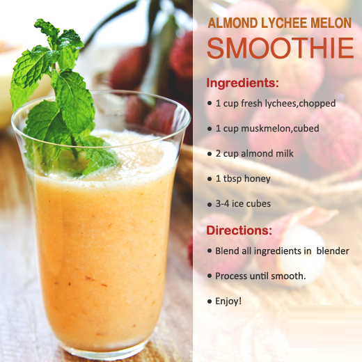 almond lychee melon smoothies benefits of healthy juices and recipes