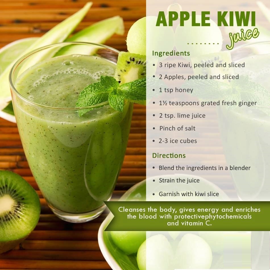 apple kiwi smoothies benefits of healthy juices and recipes