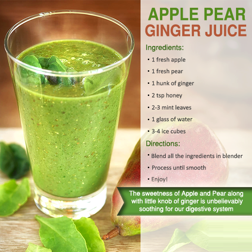 apple pear ginger smoothies benefits of healthy juices and recipes