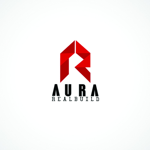 aura real build real estate logo designs ideas