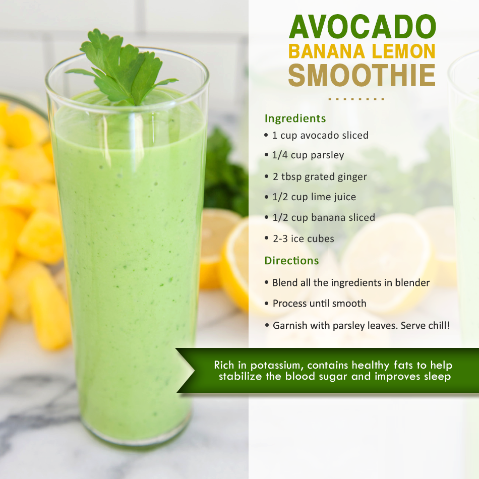 avocado banana lemon smoothies benefits of healthy juices and recipes