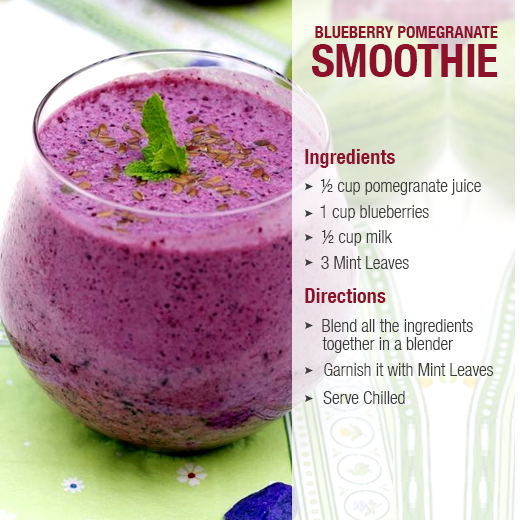 blueberry pomegranate smoothies benefits of healthy juices and recipes