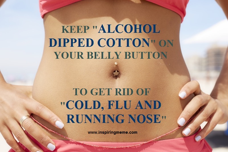 Benefits of Keeping Alcohol Dipped Cotton on Your Belly Button