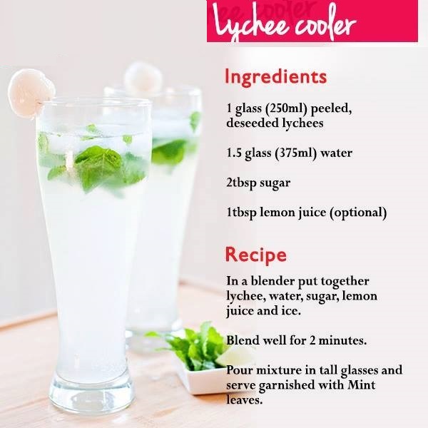 lychee cooler smoothies benefits of healthy juices and recipes