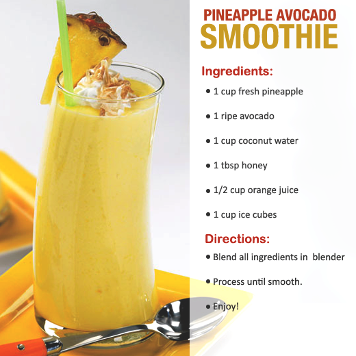 pineapple avocado smoothies benefits of healthy juices and recipes