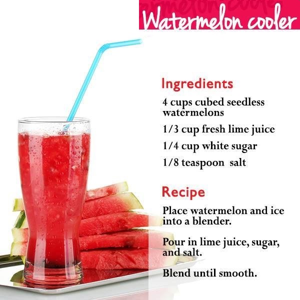 watermelon cooler smoothies benefits of healthy juices and recipes