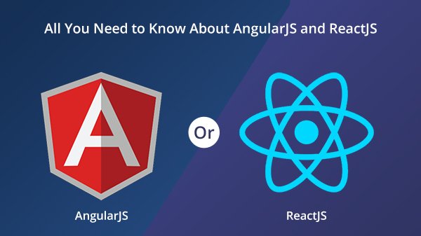 angularjs and reactjs framework
