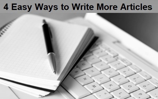 ways and tips to write good articles