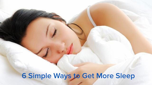 6 steps and ways to sleep more