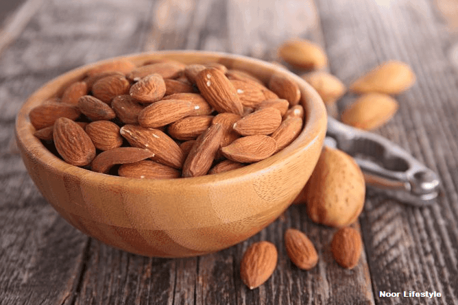 health benefits of Almonds for glowing skin
