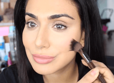 touch up you face with blush makeup tips