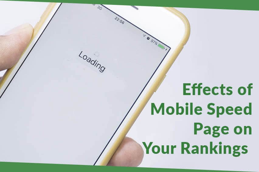 mobile page speed on ranking