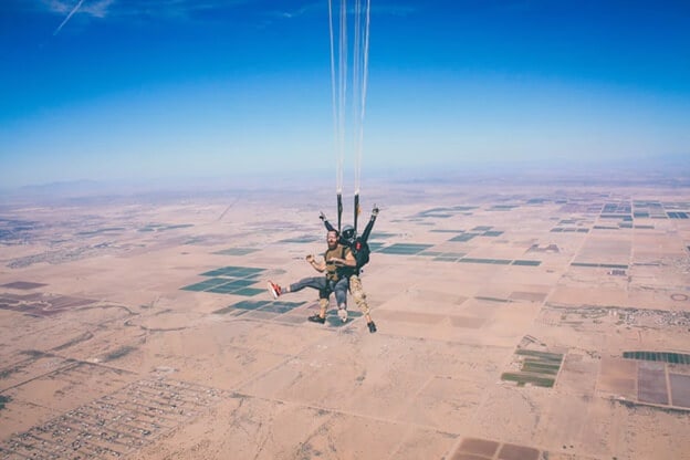 beauty tips for skydivers