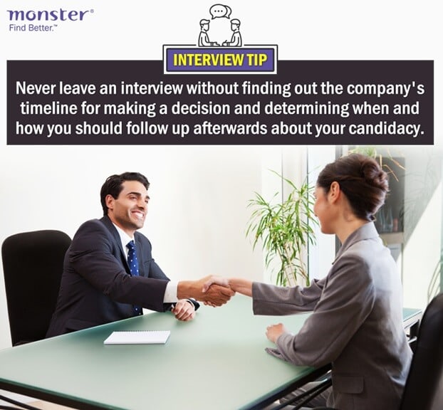 job interview tips and tricks