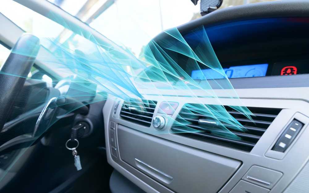 air conditioning system in car