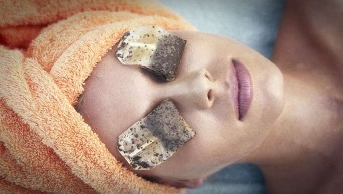 chilled tea bags for eyes