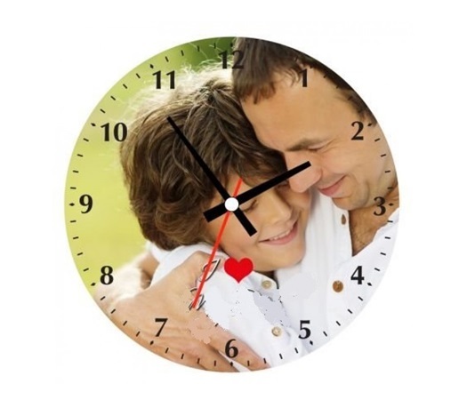 personalized photo clock birthday gift