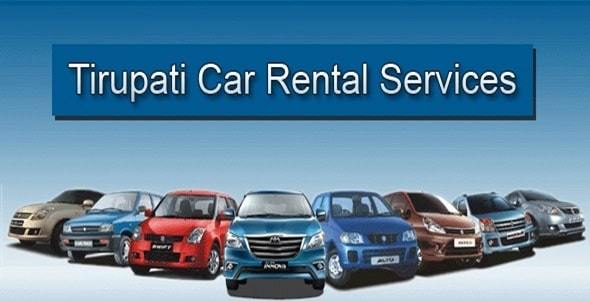 car rental services in tirupati