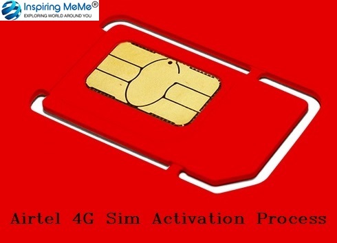 airtel 4g sim activation process