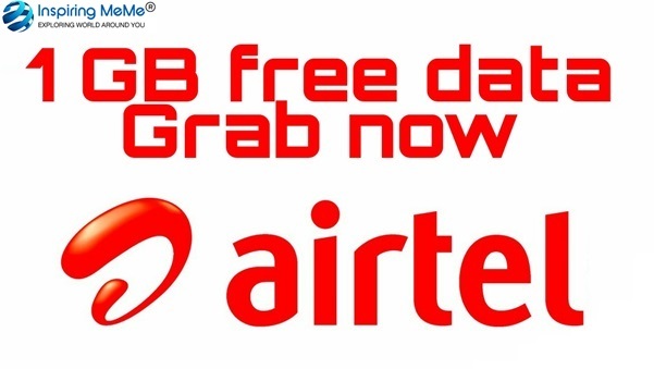 free 1gb data airtel