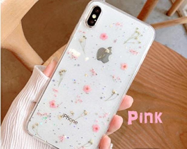 pink color iphone case