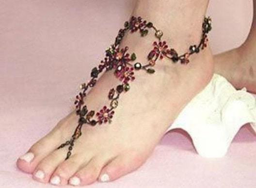 anklet and toe ring