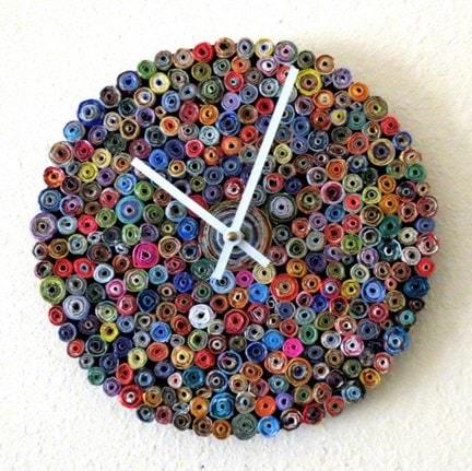 handmade wall clock