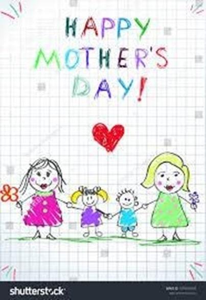 whole family wishing her happy mothers day image