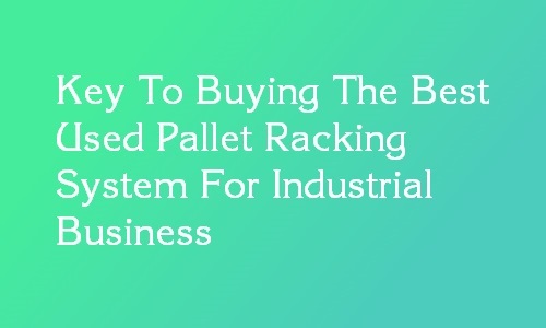 pallet racking system