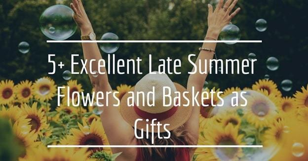 best summer flowers and gift baskets