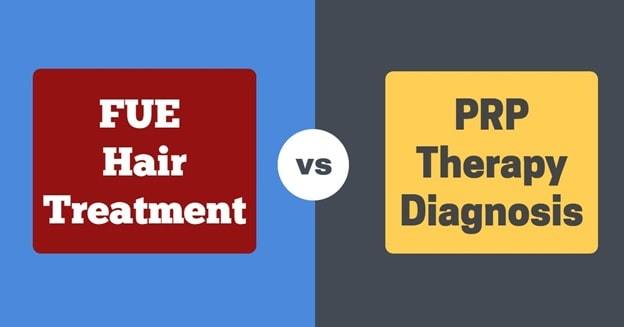 fue vs prp hair transplant