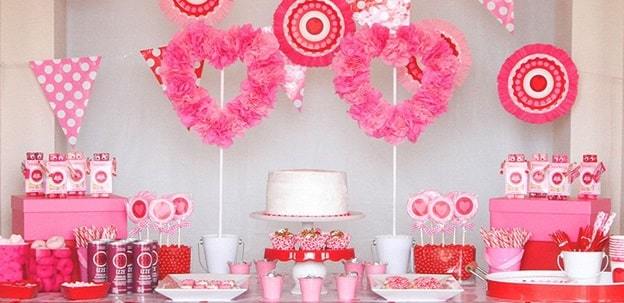 valentines day theme party
