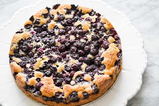 blueberry buttermilk breakfast cake recipe