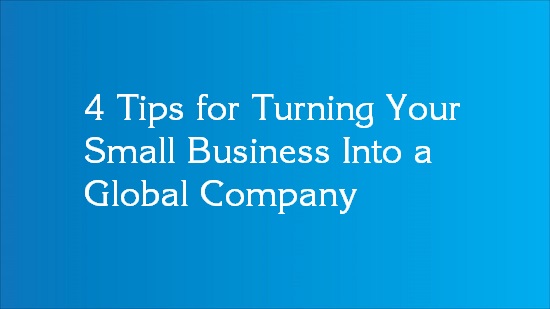 tips for going global
