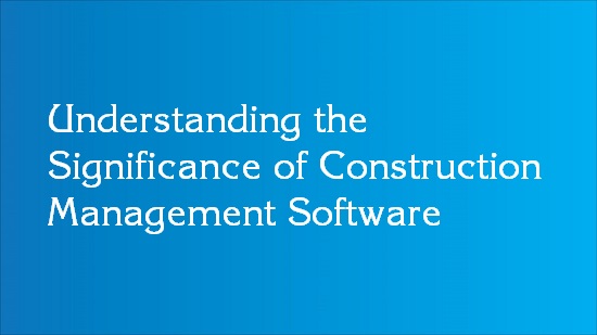 construction and project management software