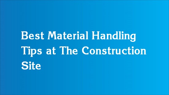 material handling tips