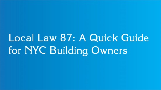 nyc local law 87 guide