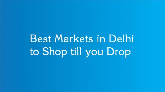 street market in delhi