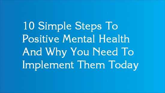 top 10 tips to maintain your mental health