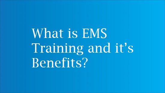 ems training benefit