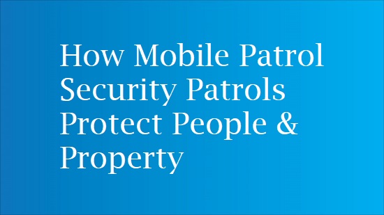 mobile patrol security
