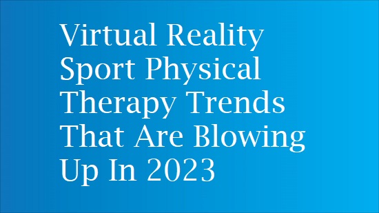 virtual reality exercise sessions