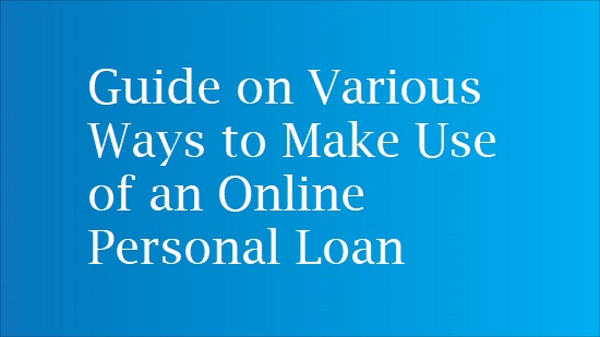 ways to use a personal loan