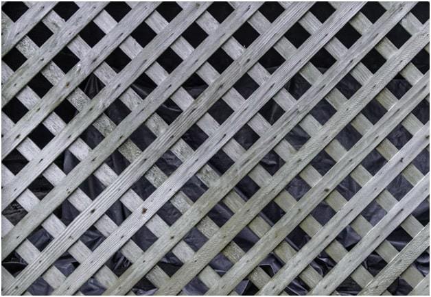 grey wood lattice texture
