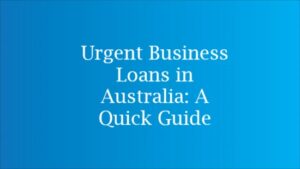urgent loans australia