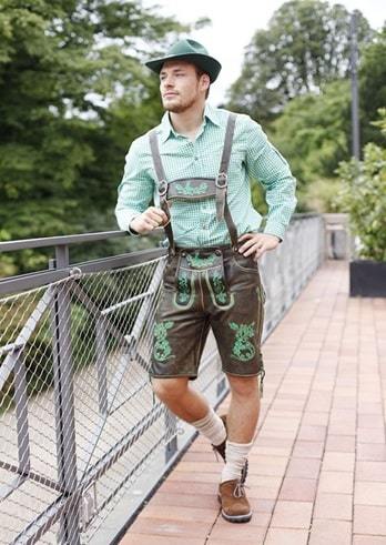 man in lederhosen